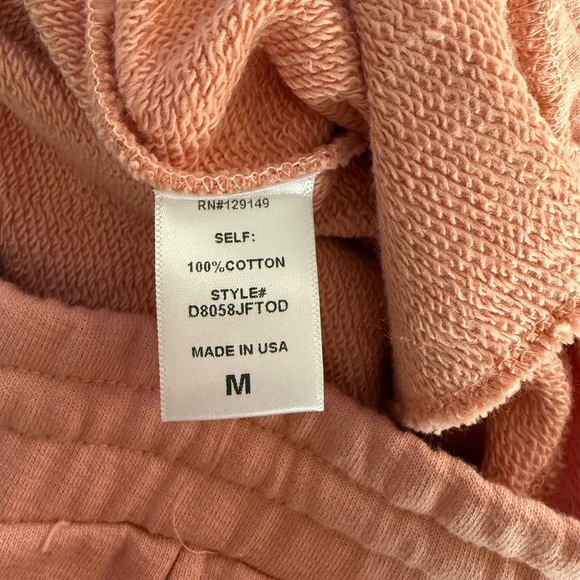 Love Yourself Drawstring Pink Sweatpants -Dippin Daisys Medium NWOT - Picture 6 of 7